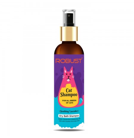 Robust Cat Dry Bath Shampoo 200 ML